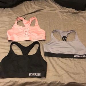 Bundle of 3 Victoria’s Secret sports bras
